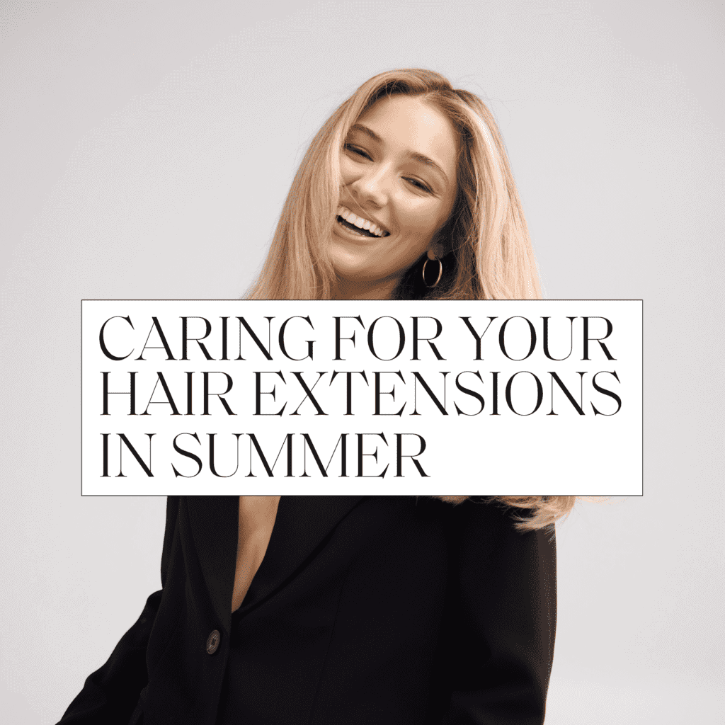 Hair Extensions, Summer Haircare, Weft Extensions, Beaded Track Maintenance, Haircare Products, Davroe Haircare, Dry Shampoo Tips, Leave-In Conditioner, Tangle-Free Extensions, Hair Styling Tools, Sulphate-Free Products, Yovanka Loria Extensions, Extension Brushes, Summer Hair Tips, Volume and Texture, Hair extensions care, Summer hair extensions tips, Beaded track extensions, Yovanka Loria hair extensions, How to maintain hair extensions, Summer haircare routine, Dry shampoo for hair extensions, Swimming with hair extensions, Protecting hair extensions in summer, Best haircare for extensions, Tangle-free hair extensions, Sulphate-free shampoo for extensions, Leave-in conditioner for extensions, Hair extensions maintenance tips, Preventing hair extension damage, Hair extension-friendly brushes, Davroe haircare products, Volume and texture for hair extensions, Summer hairstyles with extensions, Detangling tools for extensions, How to care for weft hair extensions in summer, Tips for swimming with hair extensions, Best products for hair extensions maintenance, How to protect beaded track extensions, Summer haircare advice for extensions wearers, Using dry shampoo with hair extensions, Haircare routine for beaded weft extensions, How to prevent tangling in hair extensions, Best leave-in conditioner for extensions, Lightweight dry shampoo for extensions