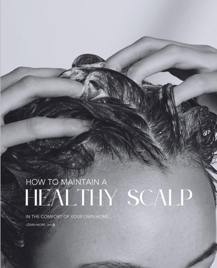 How To Maintain A Healthy Scalp. Step By Step.