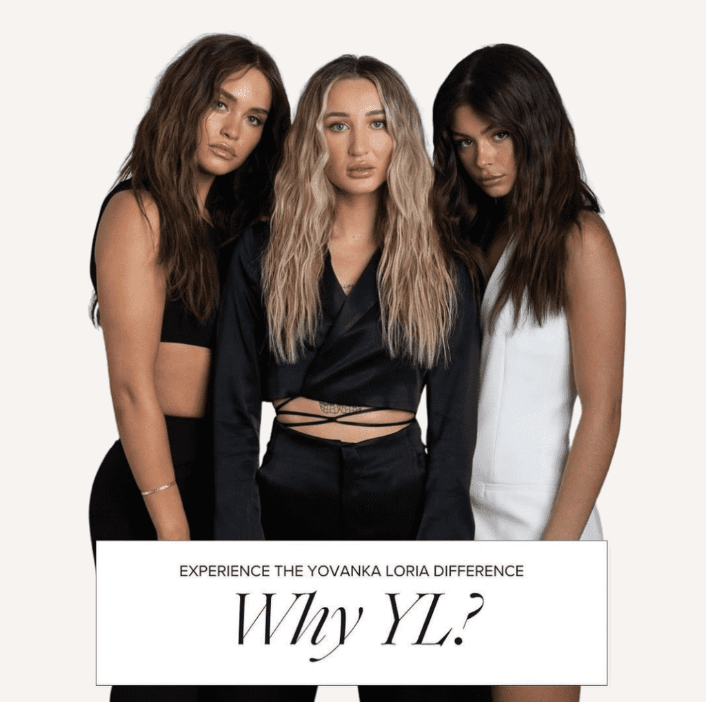 Yovanka Loria, YL Extensions, YL Education, Weft Extensions, Micro-Tied Extensions, Seamless Blending, Hair Extensions, Salon, Quality Hair Products, Lifelong Support, Hair Industry, Industry Trends, Stylist Community, Colour Customisation, Ongoing Support, Continuous Learning, Industry Innovations, YL-Certified Stockist, Client Satisfaction, Salon Differentiation, Luxury Extensions, Client Expectations, Partnership, Business Success, Revolutionising the Hair Industry