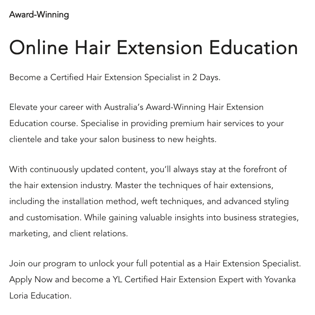 hair extension course gold coast, hair extensions gold coast, gold coast weft extensions, hair extensions near me